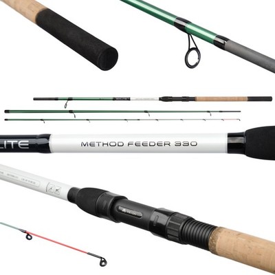 MIKADO BIXLITE METHOD FEEDER Feederrute 3,60m/241g/Wg.80g Grundrute Feeder Rute