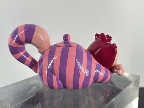 1990's Walt Disney Gallery Alice in Wonderland Cheshire Cat Teapot/Creamer - Picture 7 of 21
