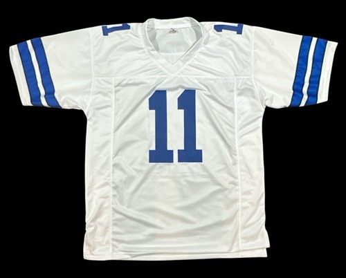 DANNY WHITE SIGNED AUTO CUSTOM JERSEY DALLAS COWBOYS w/ PSA CERT - Picture 3 of 6
