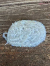 White Shad New Age Chenille 5 Yard Pack Size #2 Medium Fly & Jig Tying