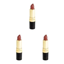 Revlon Super Lustrous Matte Is Everything Lipstick, Audacious Mauve, 3 Pack