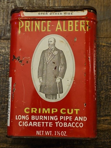 Prince Albert Tobacco Tin Vintage Advertising - Picture 3 of 7