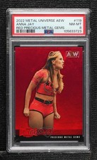 2022 Skybox Metal Universe AEW All Elite Wrestling PMG Red Anna Jay PSA 8 16b5