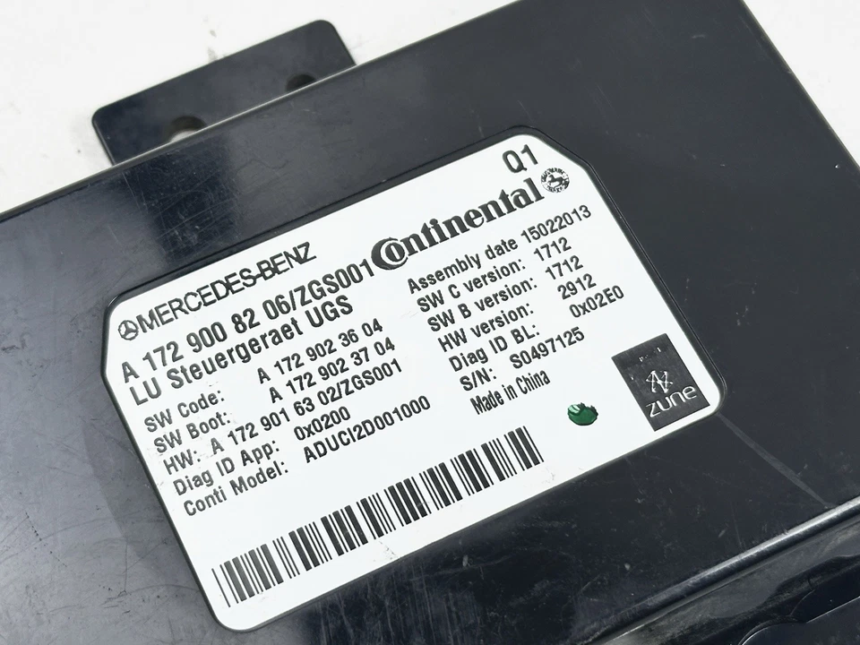 MERCEDES W204 C300 C250 08-14 COMMUNICATION CONTROL MODULE OEM - Image 2 of 4