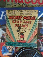 Walt Disney Mickey Mouse Films 1556A Donald Duck in the Rescue Cartoon Box