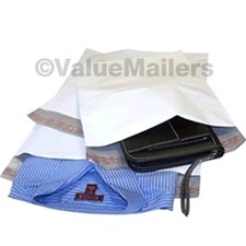 50 - 24x24 WHITE POLY MAILERS ENVELOPES BAGS 24 x 24