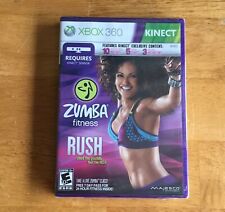 Zumba Fitness Rush Xbox 360 Video Game CIB New Sealed