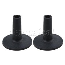 10Pieces 3.9cm Length Cymbal Sleeves with 3.5cm Felt Washers for Drum Kit