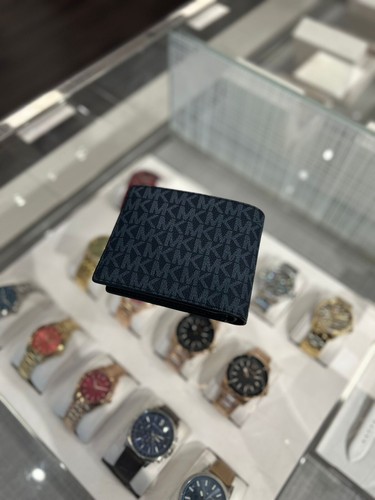 Michael Kors Cooper Men Billfold with Passcase ID Credit Card Holder Wallet MK - Picture 4 of 47