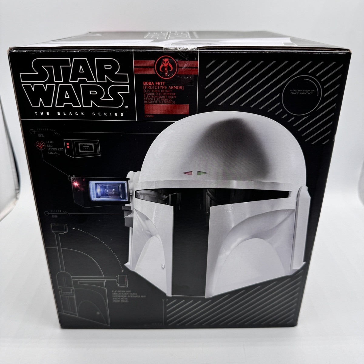 Star Wars Black Series Boba Fett Prototype White Armor Helmet