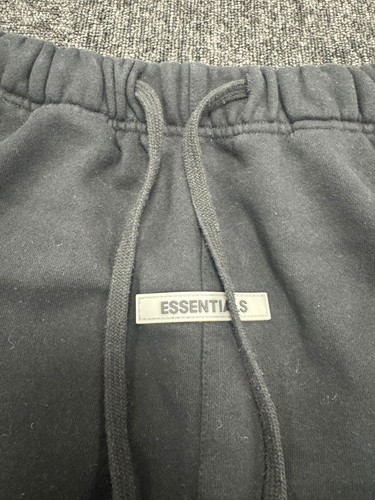 Fear Of God Essentials Black White Sweatpants FW19 Small - Picture 5 of 5