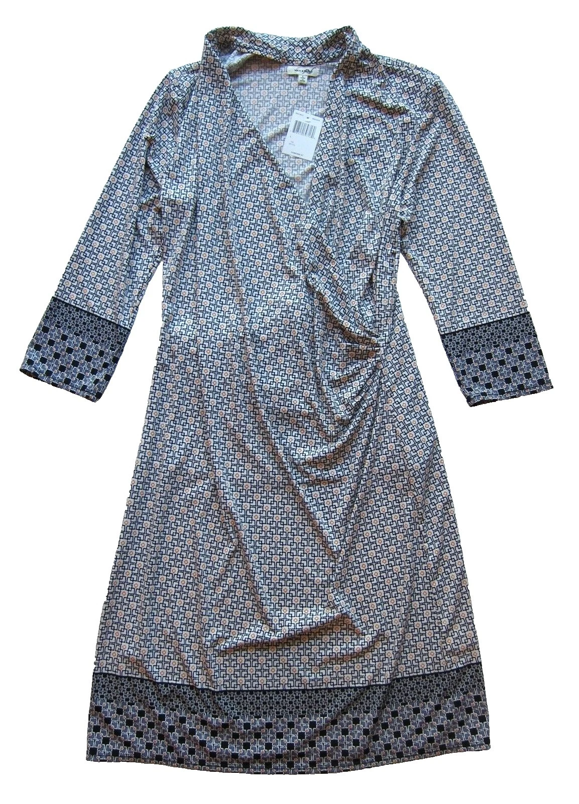 Max Studio Women's Geometric Wrap Dresses