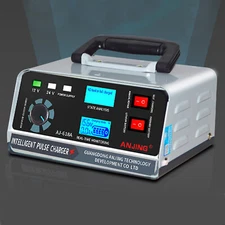 12V/24V 400W Heavy Duty Car Truck Battery Charger Intelligent Pulse Repair Trick