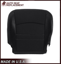 For 2009 2010 2011 12 Dodge Ram Sport Driver Bottom Dark Gray Cloth Seat Cover