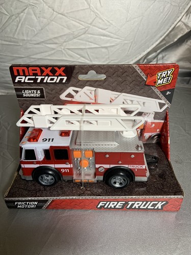 Maxx Action 1st  Responder Set w/ Lights & Sound Rev Motor 3 Yrs Old+ NEW - Bild 6 von 6