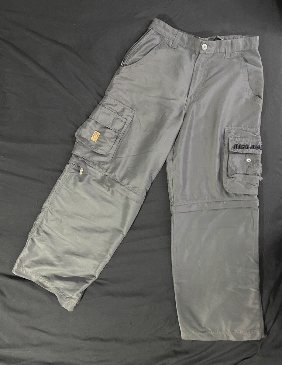 JNCO Jeans 32 Extreme Army Twill EST 1985 Convertible Pants JNCO Jeans 32 Extreme Army Twill EST 1985 Convertible Pants