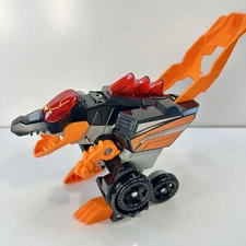 Vtech Switch And Go Dinos (?) Flare T-Rex Race Car Orange and Black Works