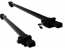 Steel Lockable Anti Theft Car Roof Bars for Rails For Land Rover Discovery 2004-