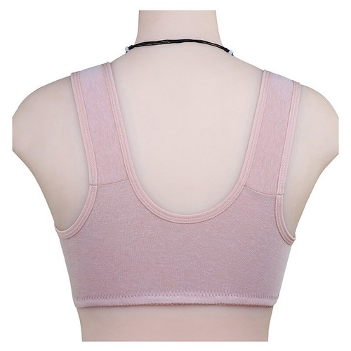 Push Up Bralette Full Cotton Women Underwear Wireless Bras Front Closure Bra - Picture 11 of 20