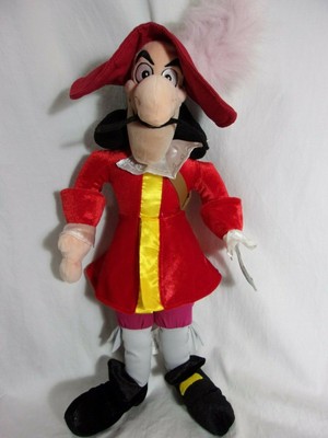 captain hook soft toy