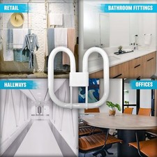 SET OF 2 FLUORESCENT LIGHT BULB ENERGY SAVING SLIM LAMP TUBE LONG LIFE EFFICIENT