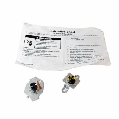 #ad New Genuine OEM Whirlpool Dryer Thermal Cutoff Fuse Kit W11050897 $14.21