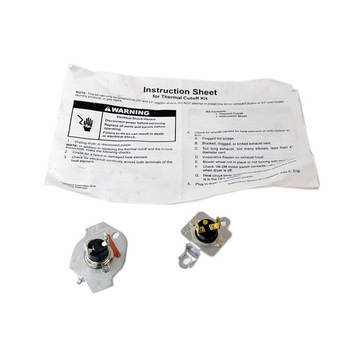 New Genuine OEM Whirlpool Dryer Thermal Cutoff Fuse Kit W11050897 eBay