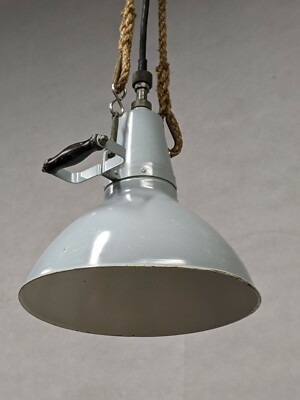 Royal Navy Schiff Emaille Arbeitsstrahler - Celling Pendelleuchte - Maritim 
