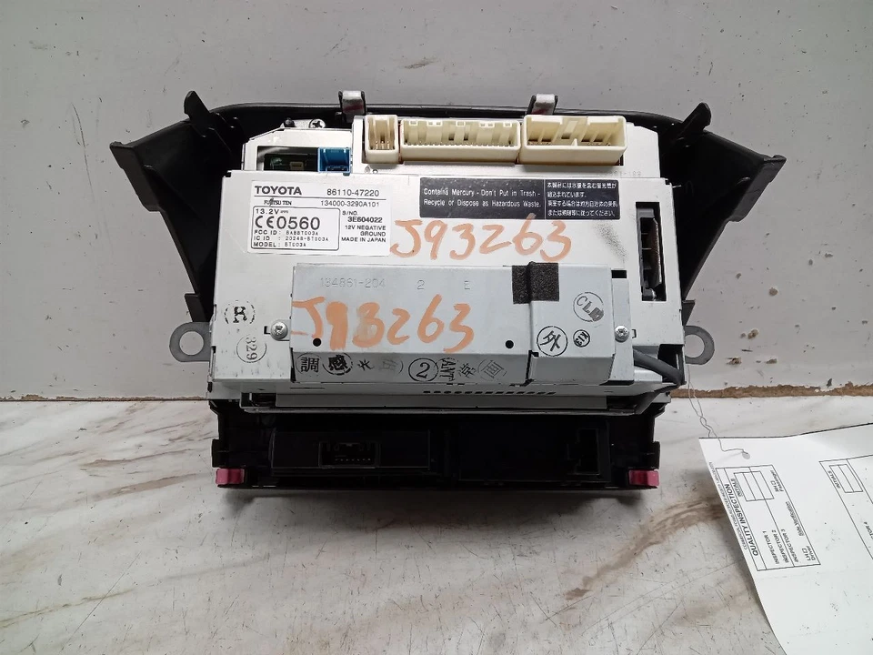 Used Infotainment Display fits: 2006 Toyota Prius display screen w/navigation fr Foto 4 de 4