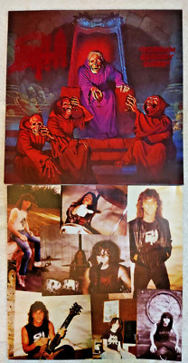 Death; Scream Bloody Gore - Very Limited of 1000 Halloween Orange Vinyl EX/EX