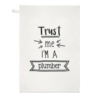 Trust Me I'm A Klempner Geschirrtuch SpüLlappen - Lustig Best Favorit