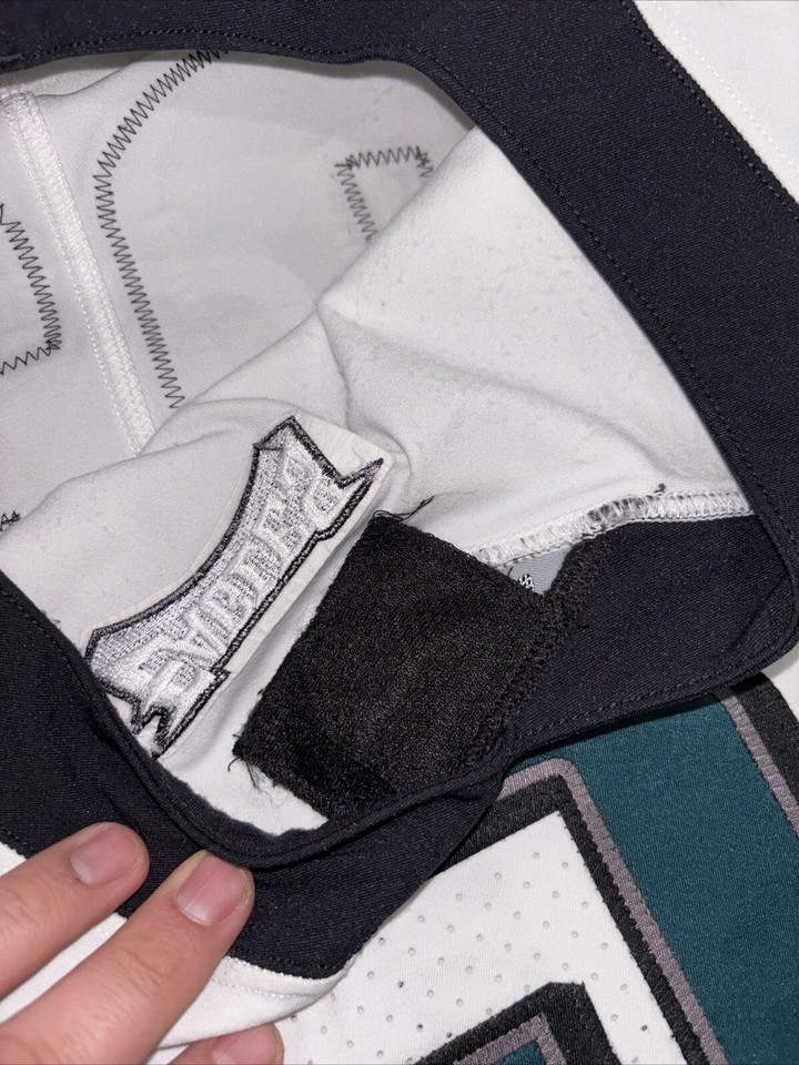 Milton Williams Philadelphia Eagles Game Used Worn Jersey White