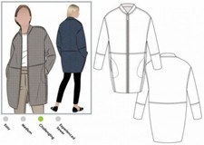 Style Arc Sewing Pattern Casey Coat  Women Sizes 4-16
