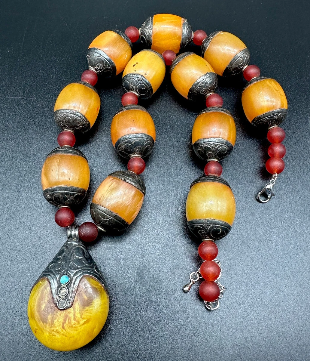 Natural shop amber beads