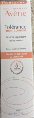 Avene Tolerance Control Soothing Skin Recovery Balm 1.3 fl oz 01/2027