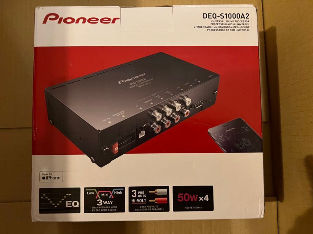 【新品未使用】Pioneer DEQ-1000A 海外版 DEQ-S1000A2