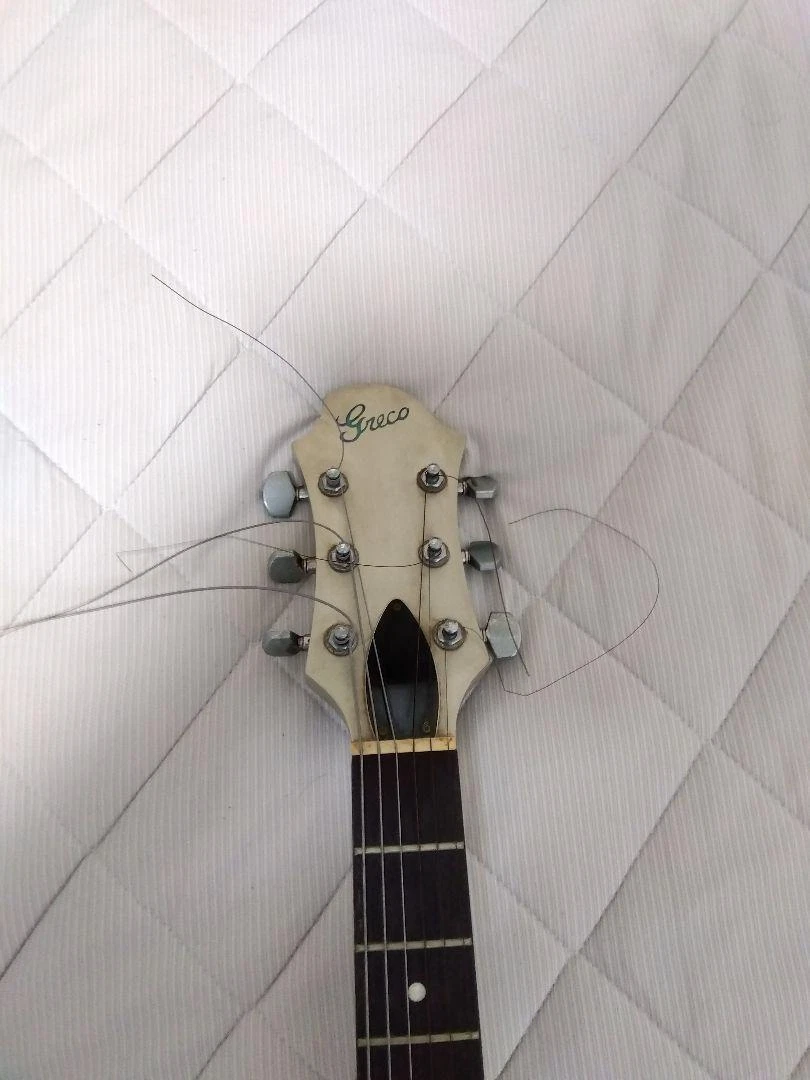 Greco electric guitar ag-1000 silver from Japan | eBay