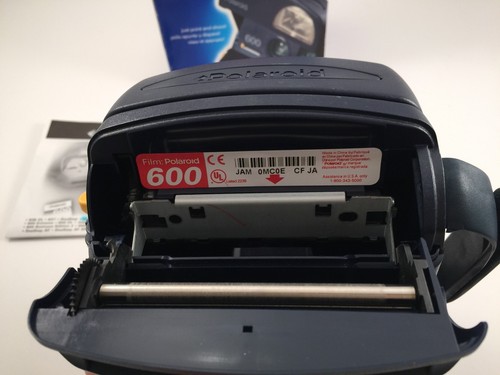 Vintage Polaroid 600 One Step Express Camera, Org. Box, Manual, Tested WORKS!!! - Picture 7 of 12