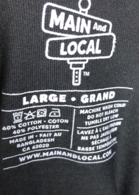Main and Local Suns Out Buns Out Shirt Mens Size L | eBay