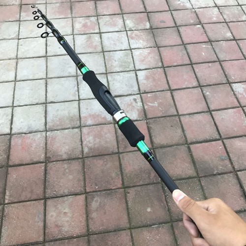 Powerful Spinning Fishing Rod Pole Lure Carbon Fiber M Power Fast Hard 1.8-2.7m - Picture 2 of 24