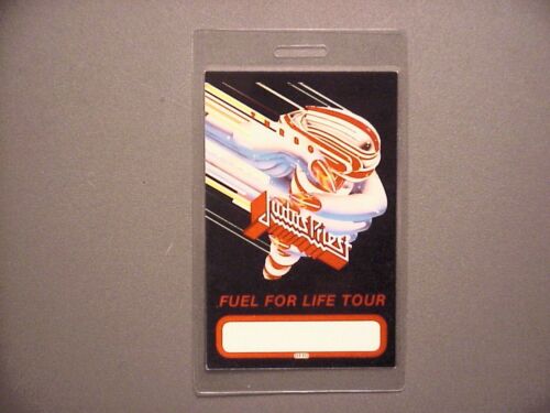 Judas Priest backstage pass laminated AUTHENTIC FUEL FOR LIFE - Picture 1 of 1