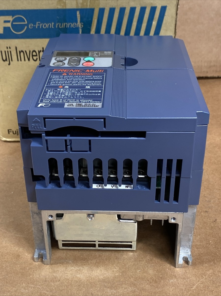 NEW Fuji FRN3.7E1S-2J FRENIC-Multi Compact Inverter 3PH 200-240V
