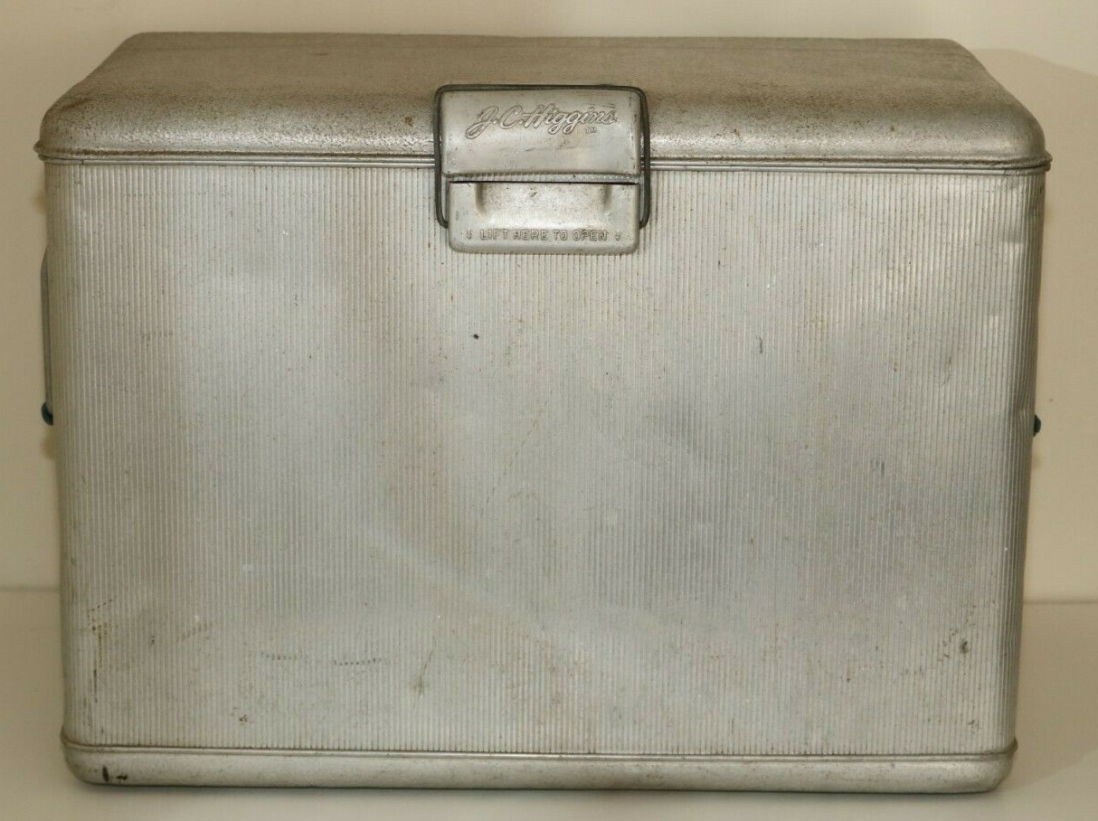 jc higgins metal cooler