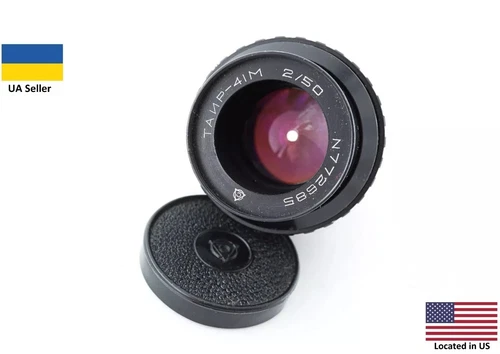 Tair 41m 50mm 2/50 Kiev-16U Lenses BMPCC Blackmagic Camera Kiev-16U Mirrorless