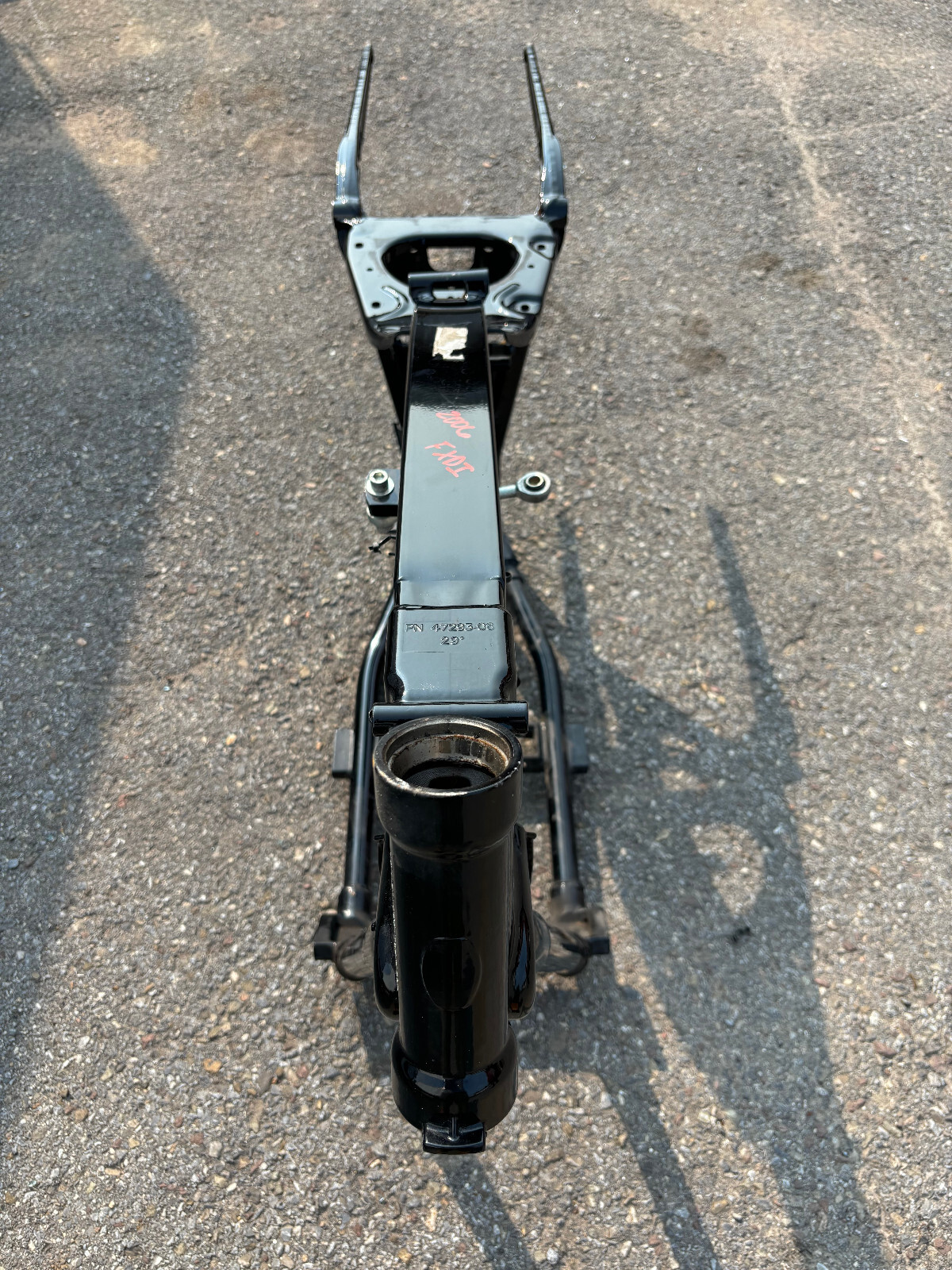 Frame Chassis 2008 Harley-Davidson Dyna Street Bob FXDB SLVG fxd Super ...