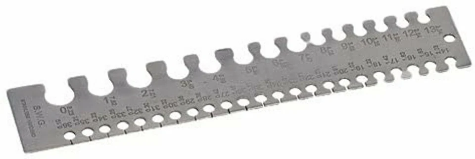 Silverline 656639 - Calibre para cables eléctricos (0-36 SWG) - Imagen 2 de 2