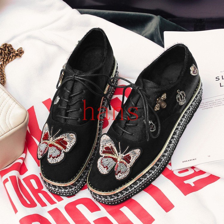 Donna Round Toe Faux Suede Suede Suede Rhinestones Cross Strappy Creeper Casual Shoes f7c8ac Donna Round Toe Faux Suede Suede Suede Rhinestones Cross Strappy Creeper Casual Shoes f7c8ac