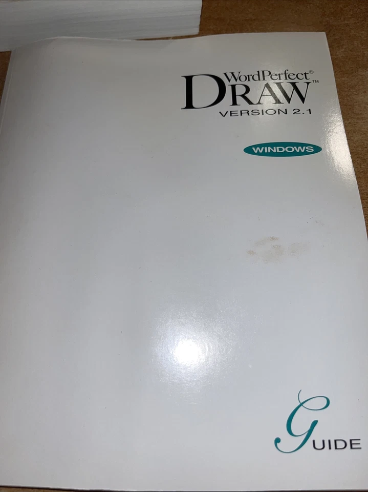 Vintage 1994 WordPerfect Complete Version 6.0A DOS/Windows Manual License Disks - Image 4 of 4