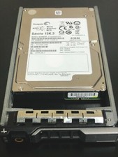 DELL H8DVC COMPATIBLE 300GB 15K 2.5" SAS ST9300653SS SERVER HDD W/R710 TRAY