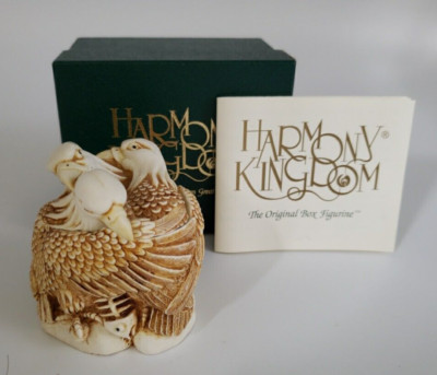 Vintage 1998 Harmony Kingdom Queen's Counsel Eagles Trinket Box Made in England